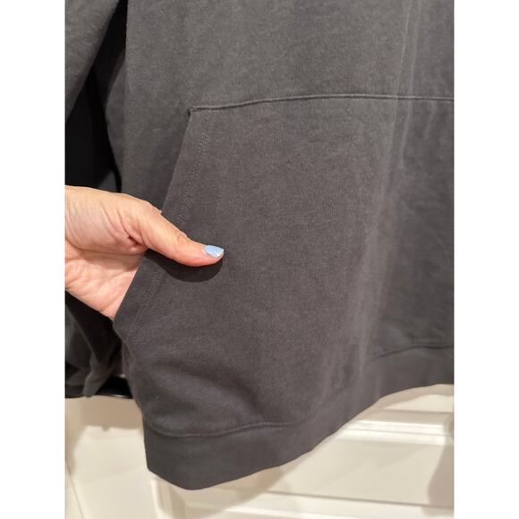 MSRP $99 SKIMS MEN Charcoal Gray Cotton Lounge Hoodie Size XL | SAME DAY SHIP - Picture 6 of 11